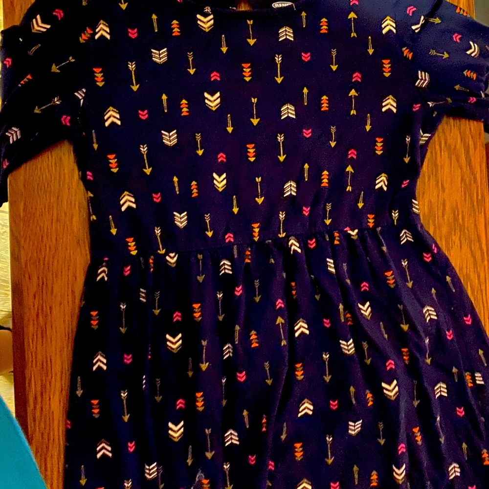 Arrow patterned dress